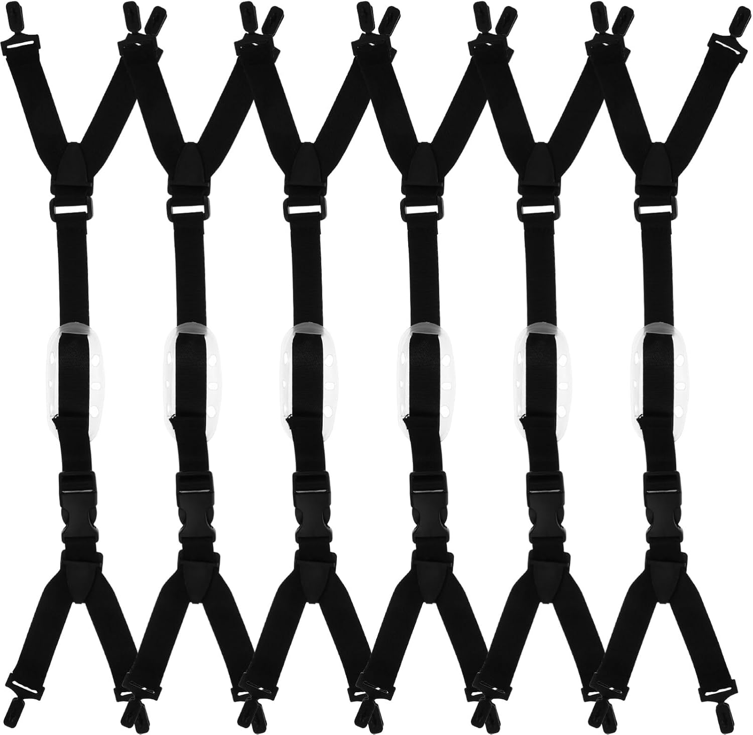 ULTECHNOVO Hard Hats Hard Hat 6pcs Straps Hard Chin Construction Hats