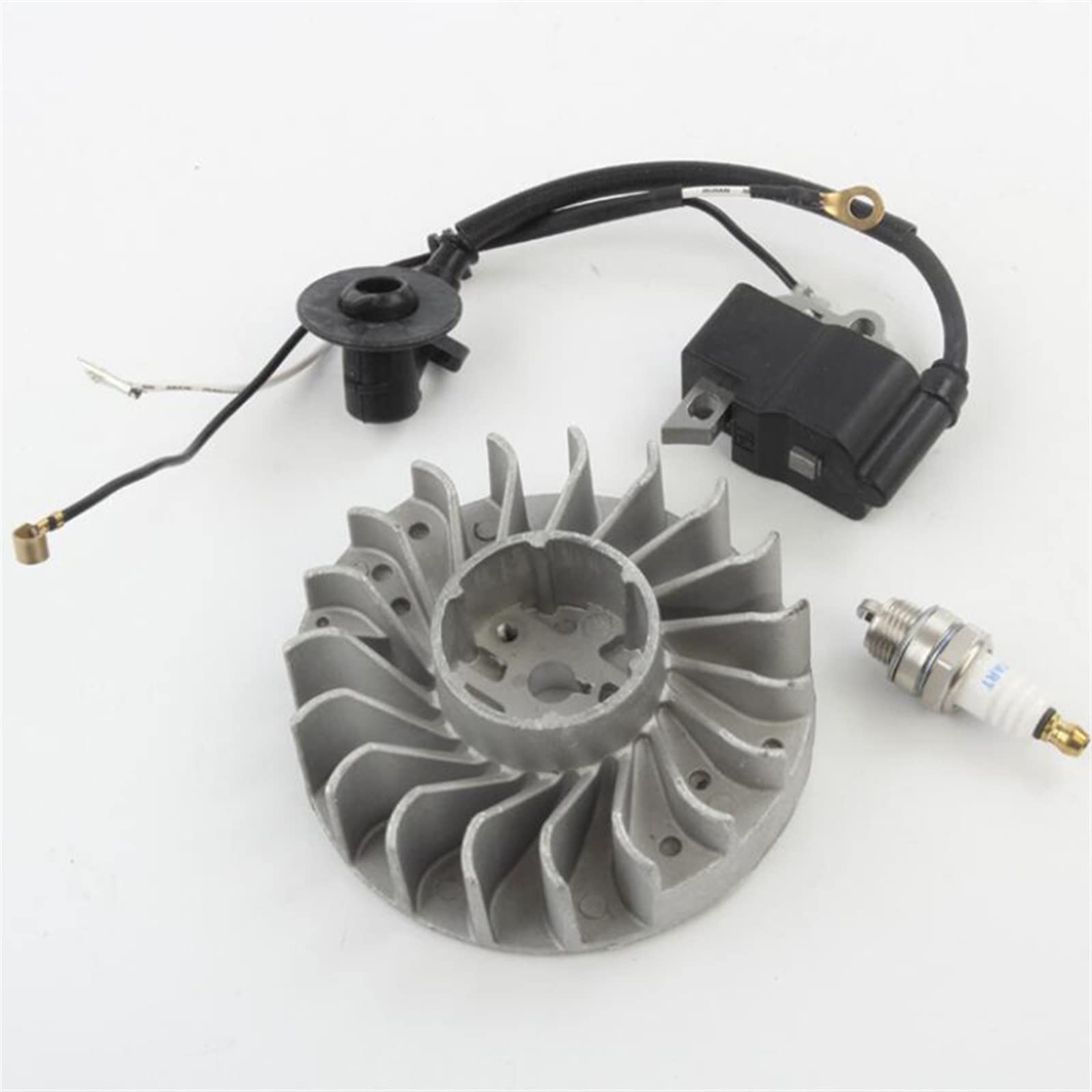 Kit de módulo de Bobina de Encendido de Volante for Motor de Motosierra MS361 con Repuesto de bujía, Piezas de Repuesto for Motosierra