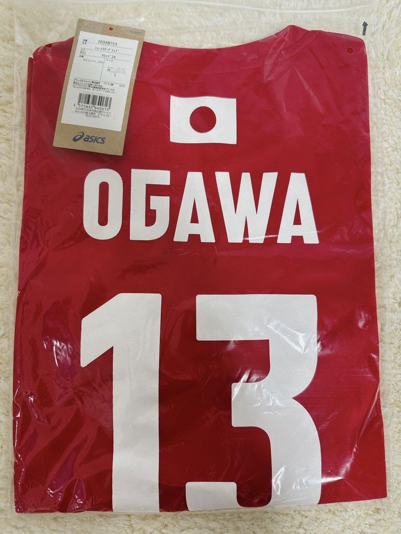 小川智大 Lサイズ 応援Tシャツ ネーションズリーグ