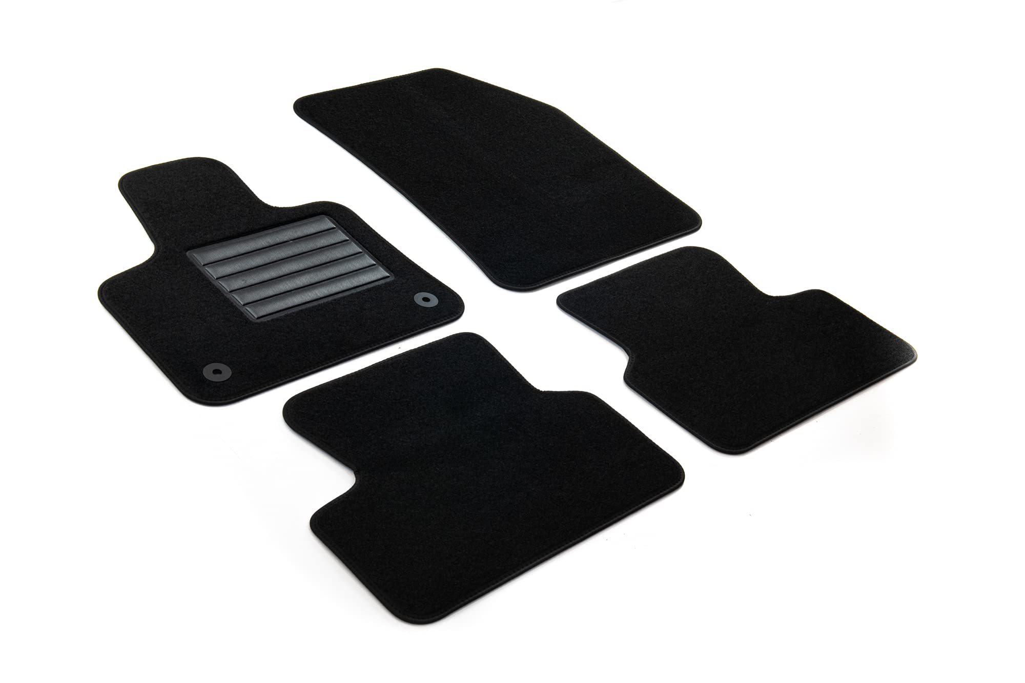 MTM SP-8394 Tapis sur Mesure en Velour pour Citroen DS7 CROSSBACK (aussi E-Tense) 2018>, black