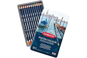 Vibrant and Soluble Derwent Watercolour Pencils