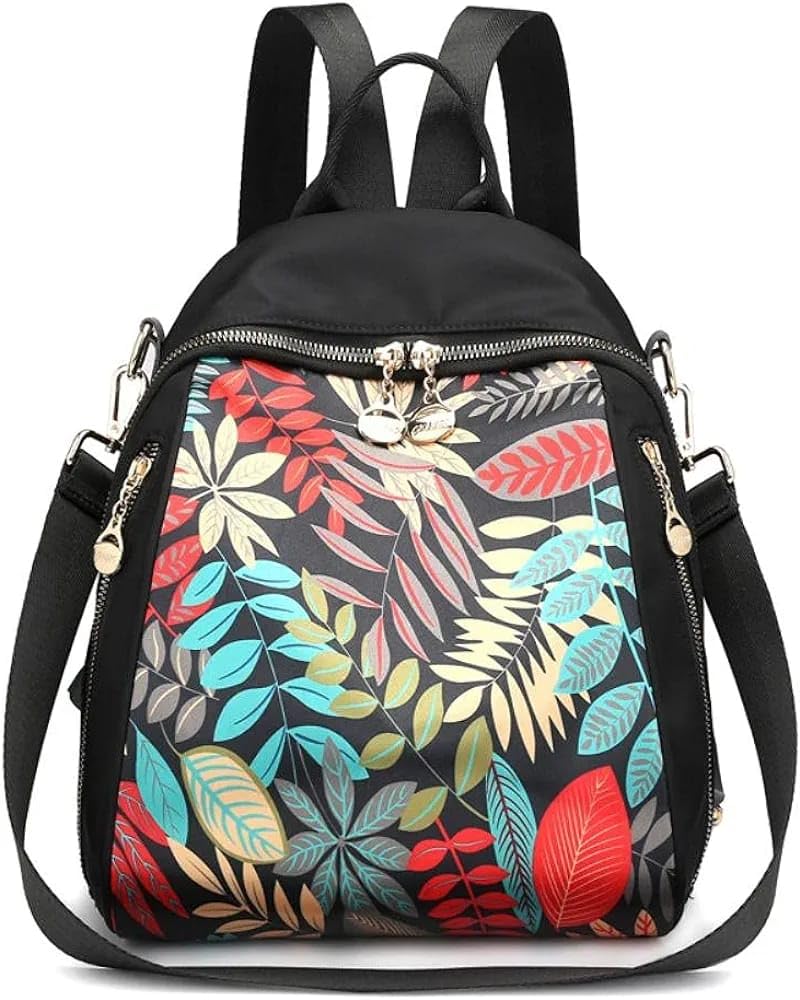 Printed Waterproof Backpack For Girls | Classic College Bag For Women |-image-0
