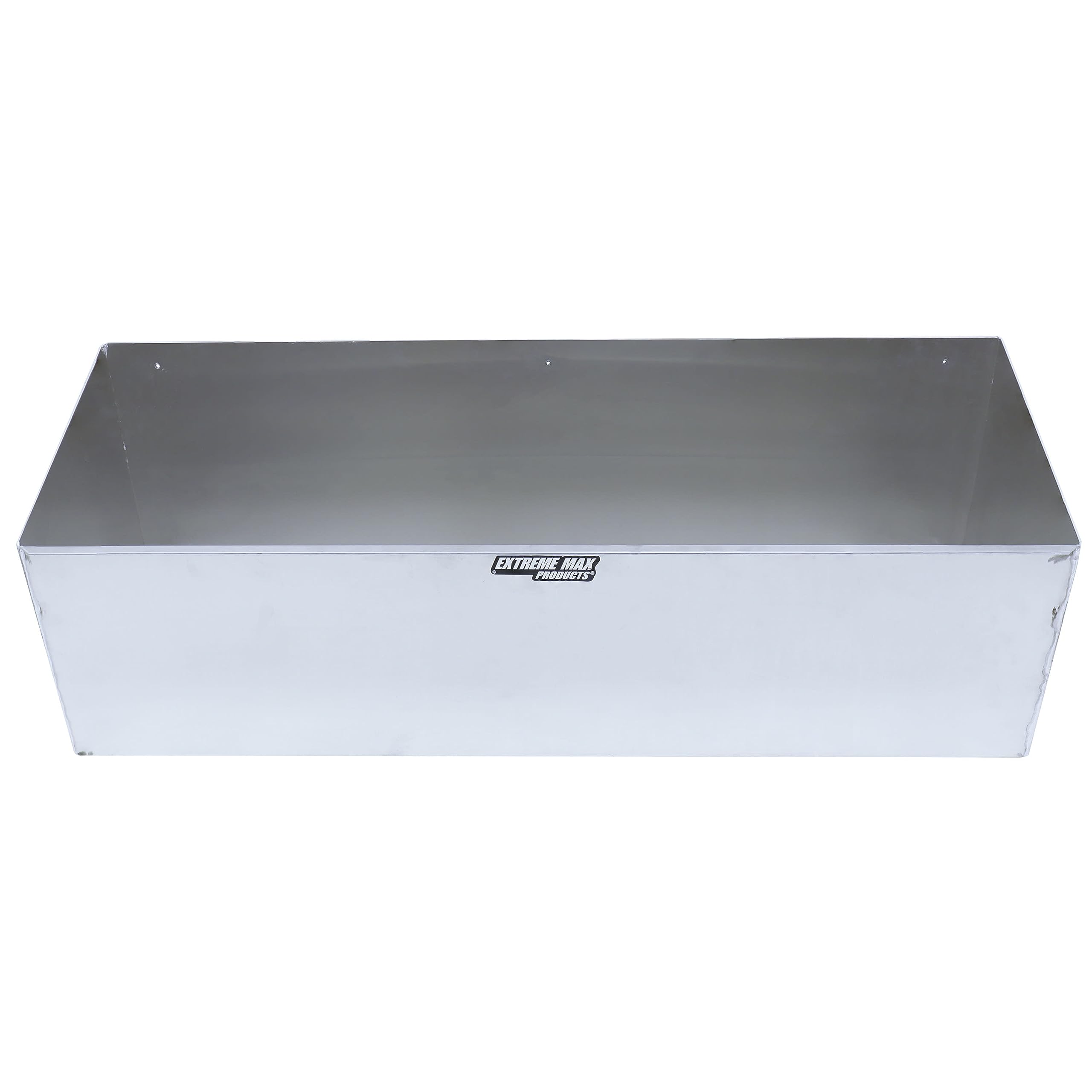 Photo 1 of Extreme Max 5001.6077 Aluminum Triple Fuel Jug Holder - Fits Three 5 Gallon Containers, Storage Organizer for Enclosed Race Trailer, Shop, Garage, Storage, Silver 3 x 5 Gallon Jug Capacity Silver