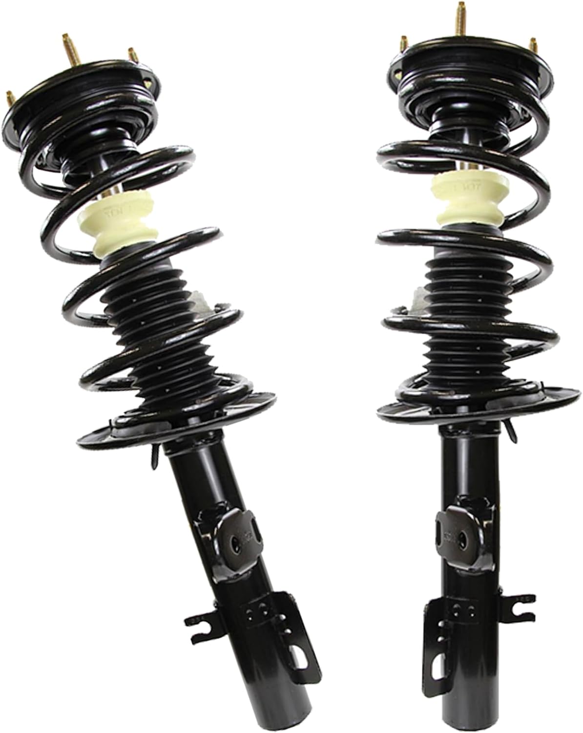 Shoxtec Front Pair Complete Struts Assembly Replacement for 2009 Ford Flex; All Trim Levels; Production date from 05/2008 to 07/2009; FWD Repl. part no. 172728, 172727