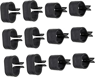 YARNOW 12 Pçs Clipe De Cadeira De Rattan Móveis De Vime Ao Ar Livre Móveis De Vime Cadeira De Vime Ao Ar Livre Grampos De Sofá De Pátio Cadeira De Vime Conector Secional Cadeira De Sofá