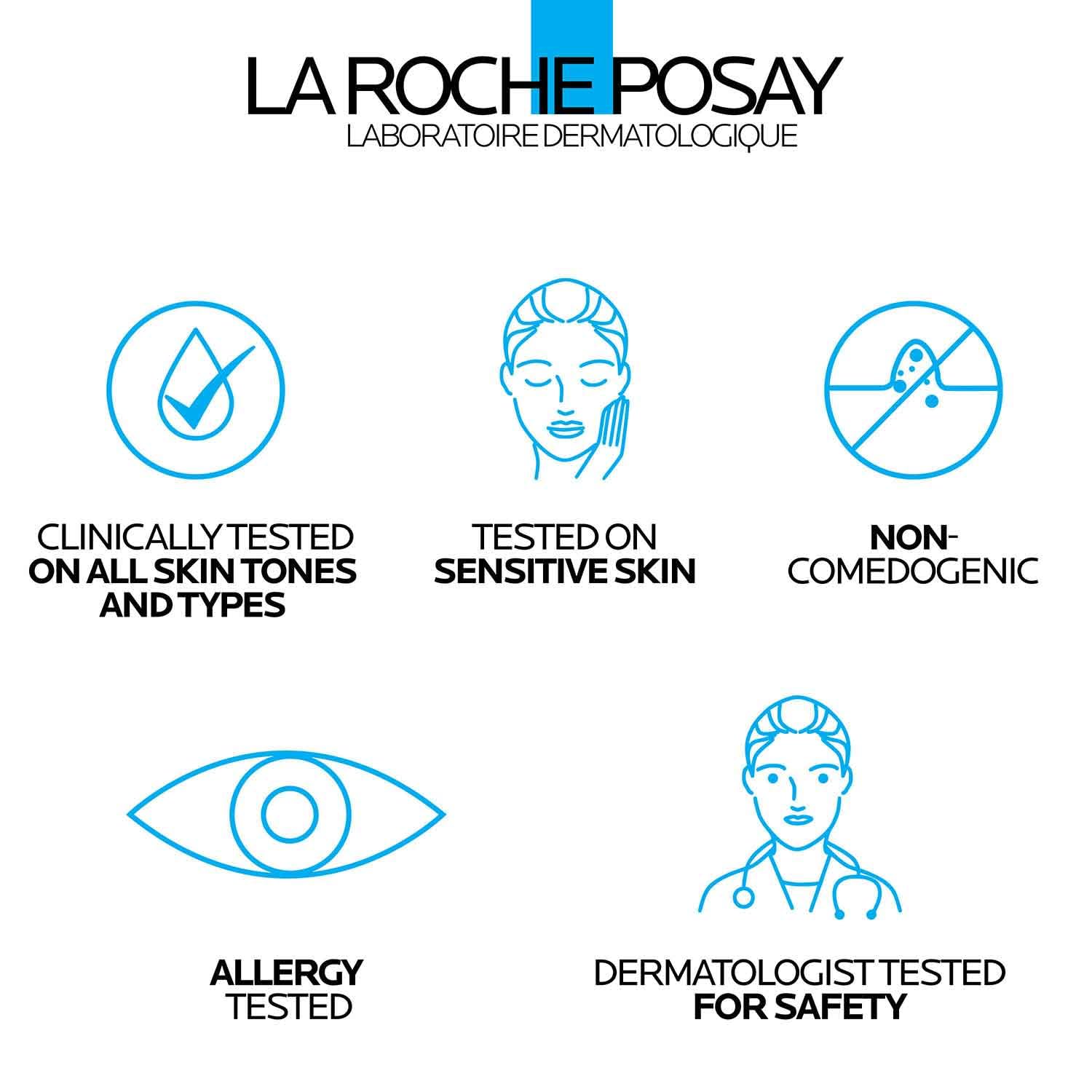 La Roche Posay Anti-Falten-Serum, Für normale bis empfindliche Haut, Regenerierend und Aufpolsternd, Mit Vitamin B5, Madecassosiden und Hyaluron, Hyalu B5, 50 ml