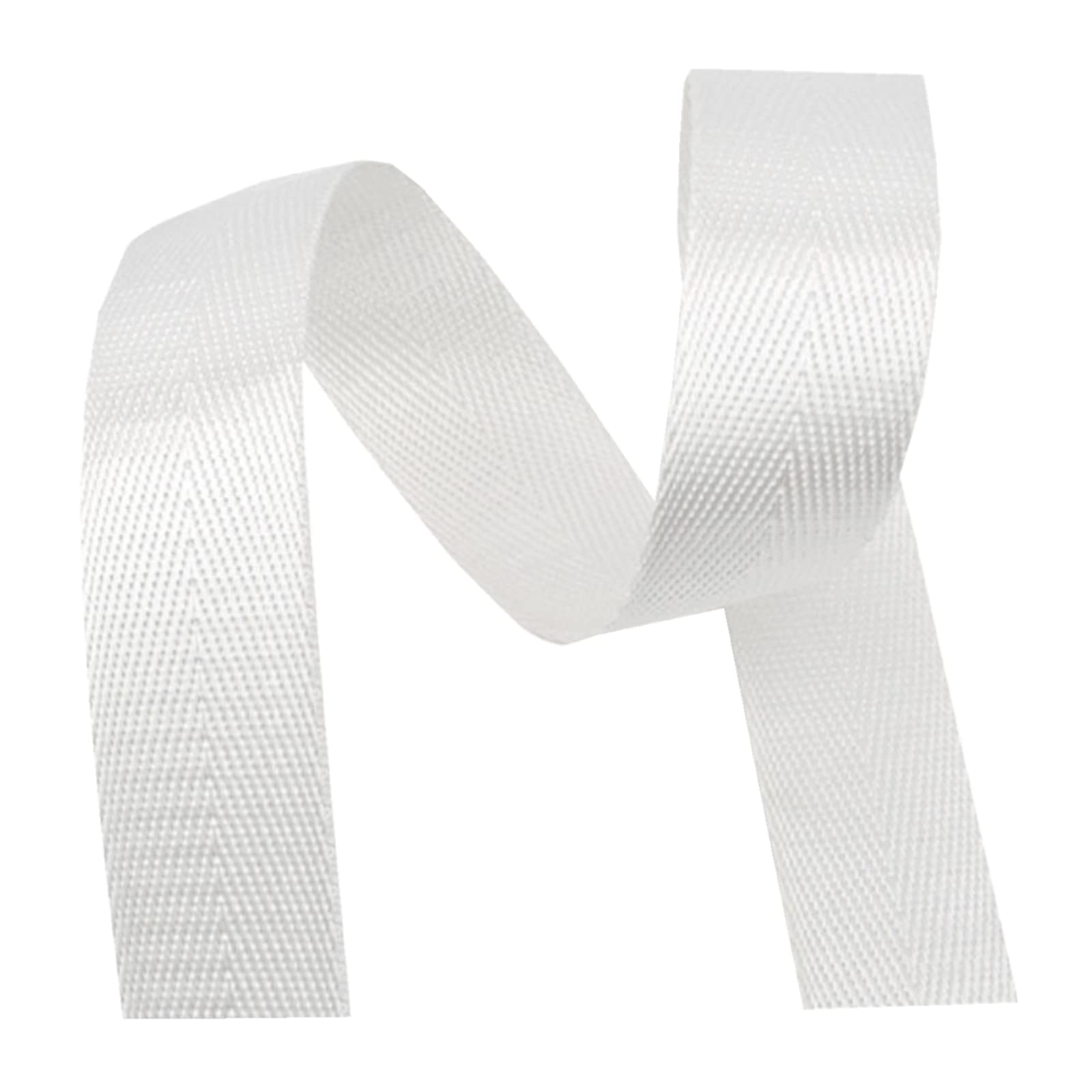 Nylon Webbing Strap 25mm 38mm, Herringbone Twill Upholstery Webbing Straps for Bags โ image 1