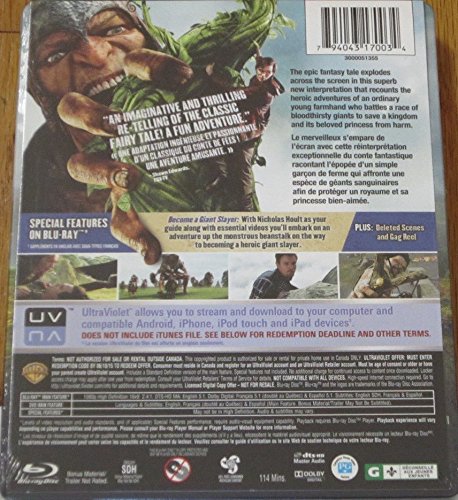Jack and the Giant Slayer [Blu-ray SteelBook]