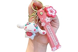 Cute Anime Keychains, Kawaii Keyring Merchandise, Gifts for Friends and Cute Anime Fans