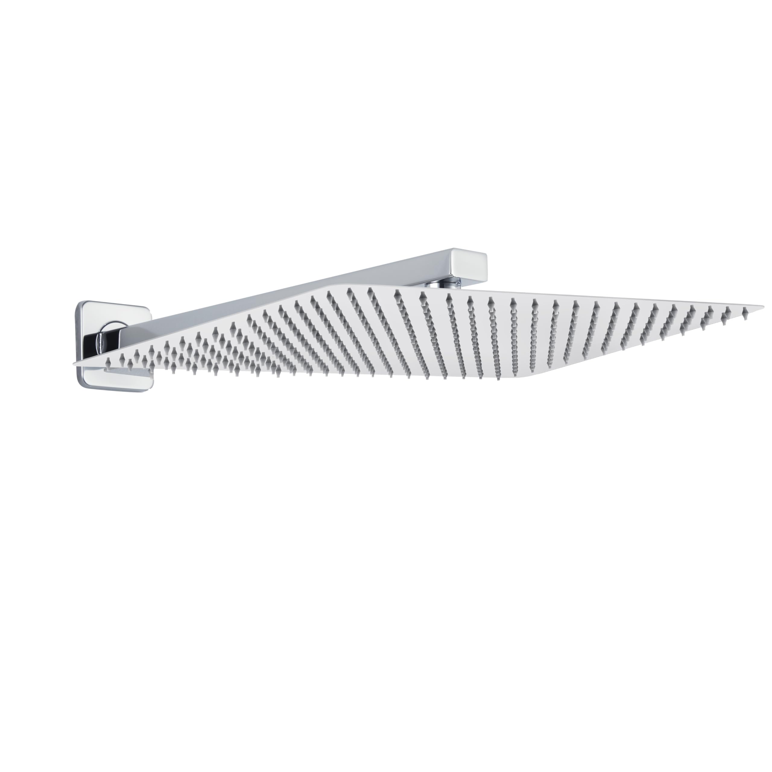 JOHO kb Huvuddusch med duscharm Main 35 x 25 cm with Shower arm 37 cm, Chrome, 35 25cm/37cm — image 1