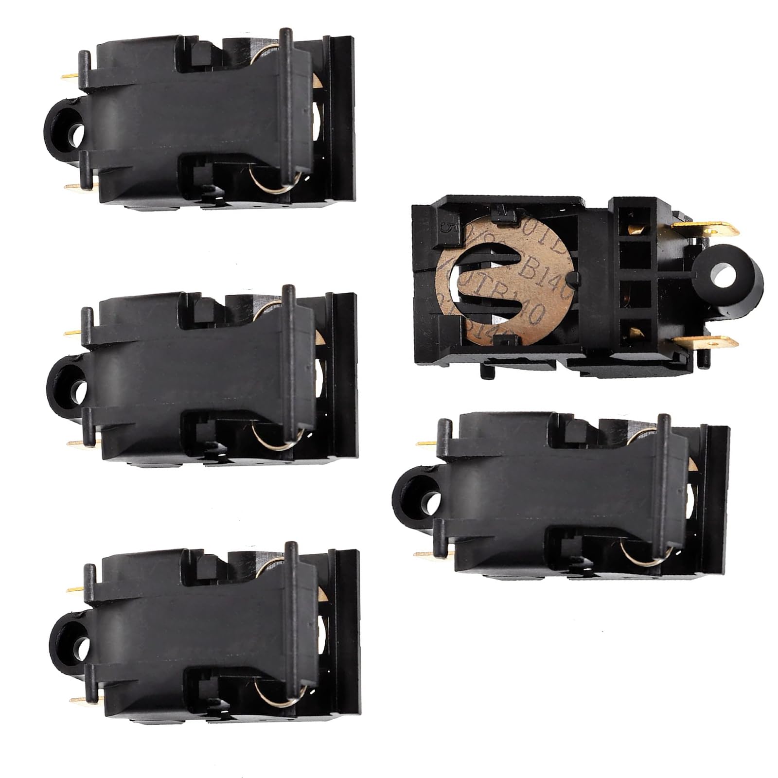 2 Stück 13A Kesselschalter – Thermostat-Schalter Für Wasserkocher, 2-Pin, 46x21 Mm (Ersatzteil)