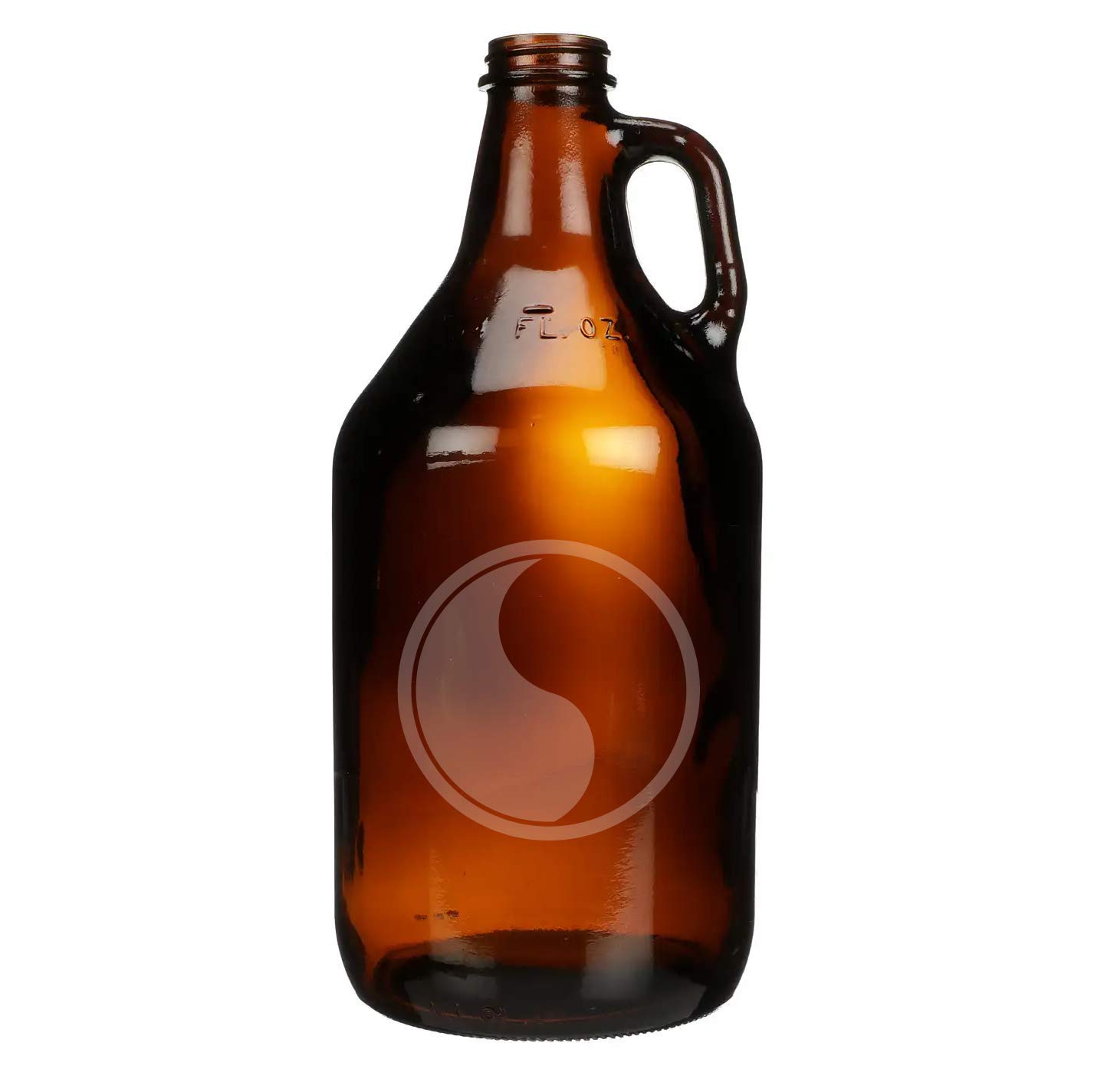 US Army - 29th Infantry Division SSI Shoulder Sleeve Patch Etched Glass Beer Growler 64 oz