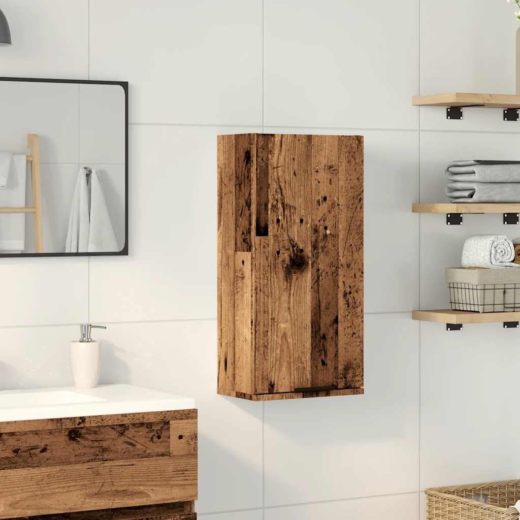 Generico Mobile da Bagno a Parete Legno Antico 32x20x67 cm,Mobili,Armadietti e portaoggetti,Componenti di arredo,Componenti di arredo bagno-856937