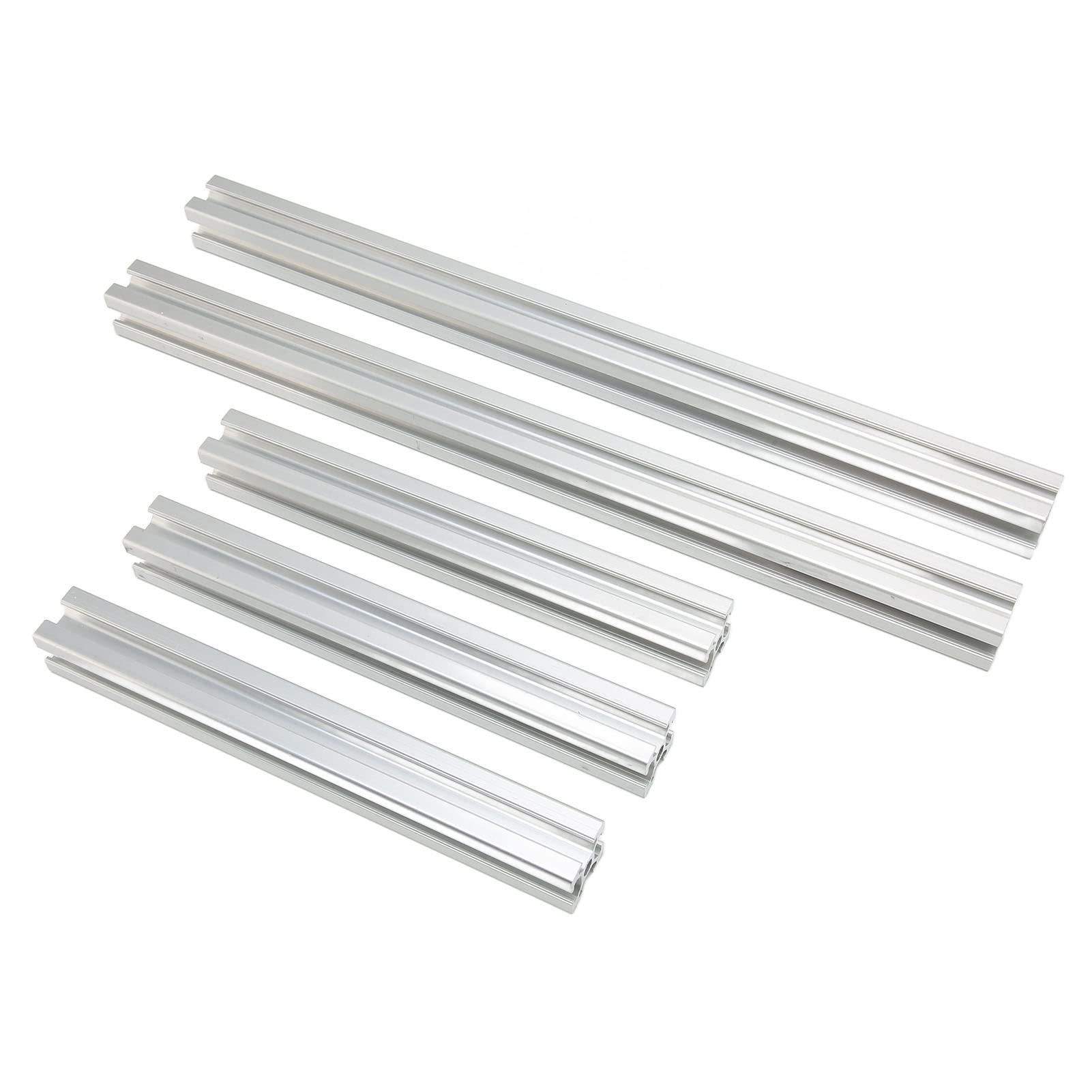 Generic Komputer ITX Wspornik Otwartej Obudowy Dobre Odprowadzanie Ciepła Goła Rama do Użytku Domowego DIY Stop Aluminium 315x210mm (SILVER)