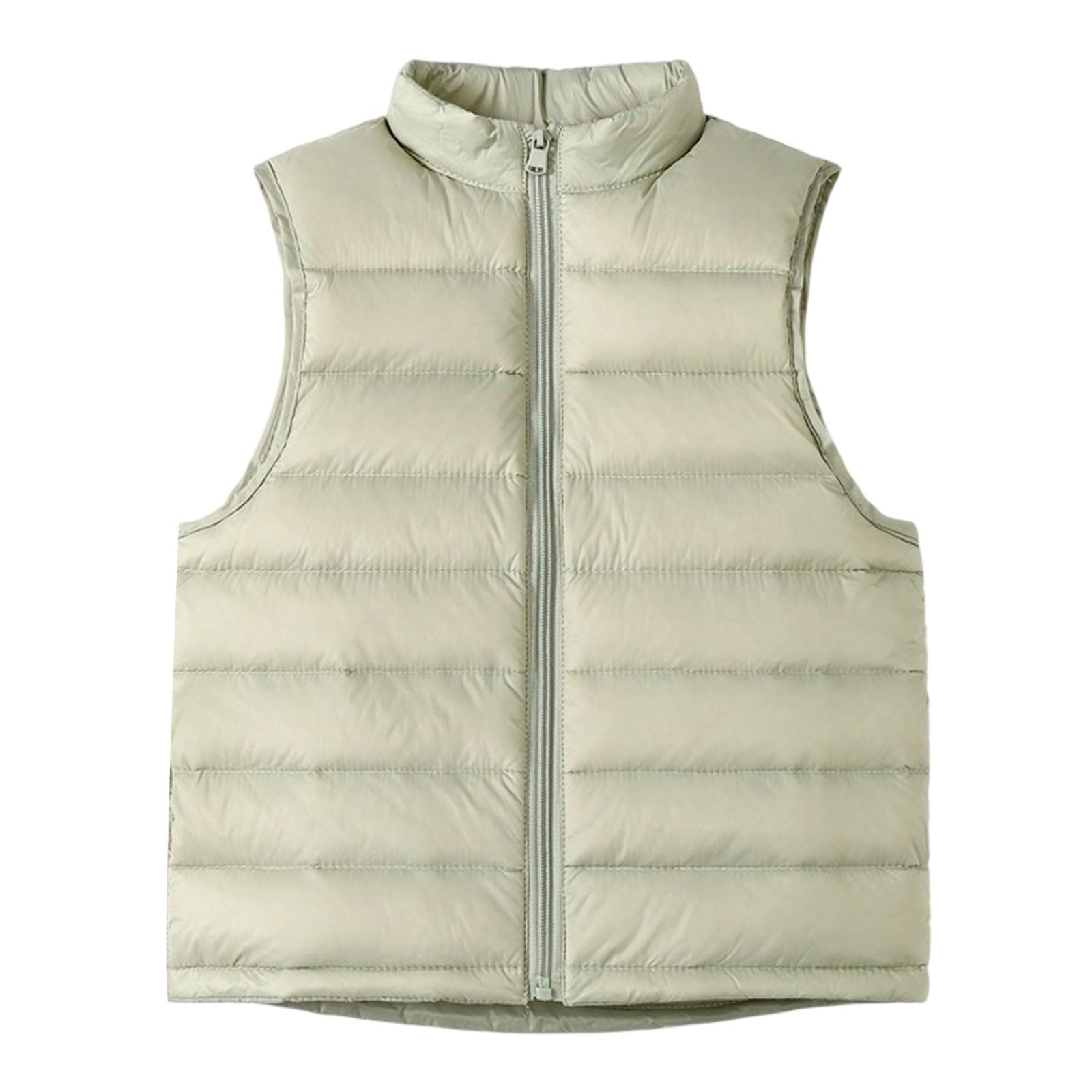 Teen Girls Down Vest Lightweight Packable Puffer Vest Kids Outdoor Zip Up Sleeveless Jacket Boys Fall Winter Warm Coat
