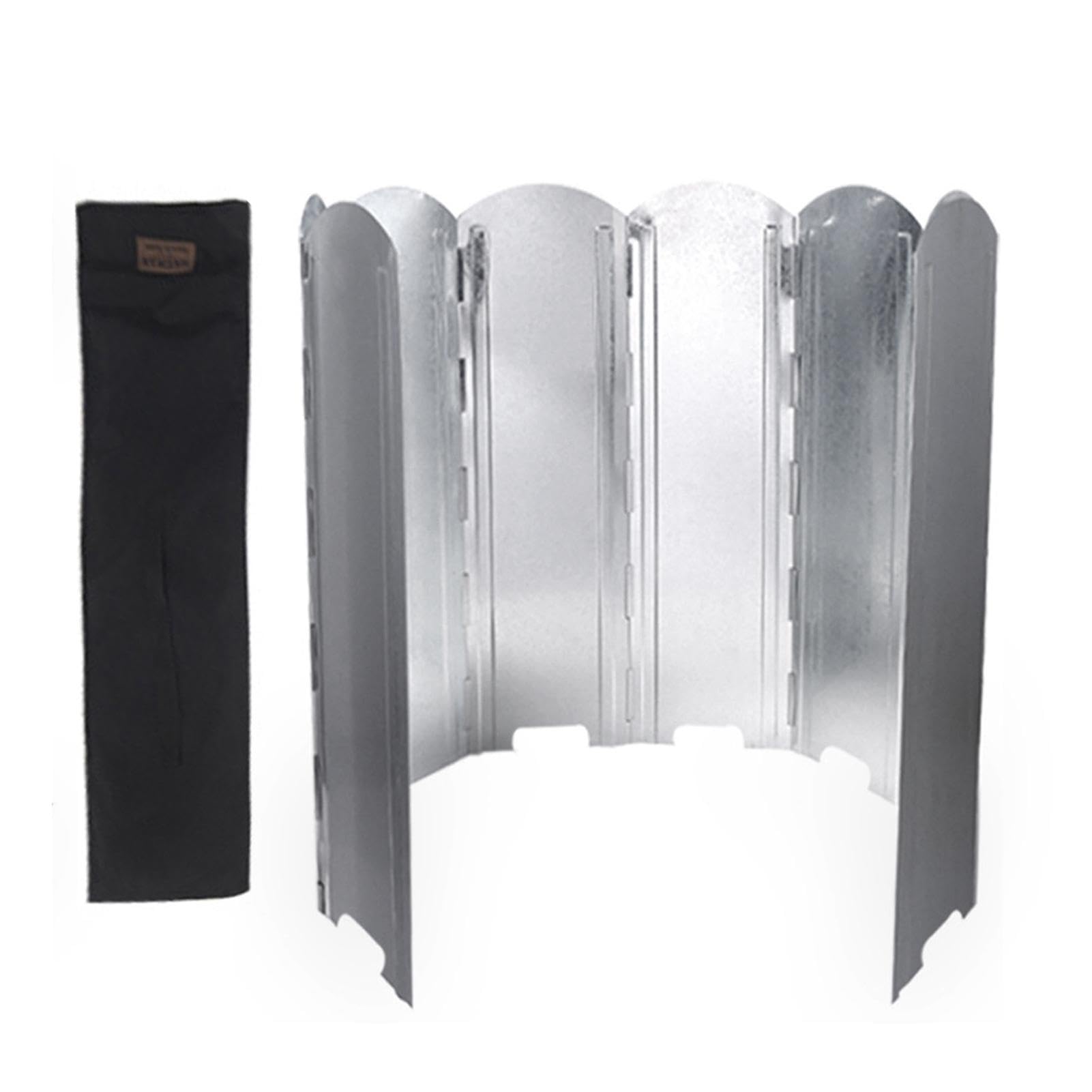 Campingkocher Windschutz | Faltbarer Herd-Windschutz,Leichter Outdoor-Koch | Windabweiser für Campingkocher, Outdoor-Kocher, Picknick
