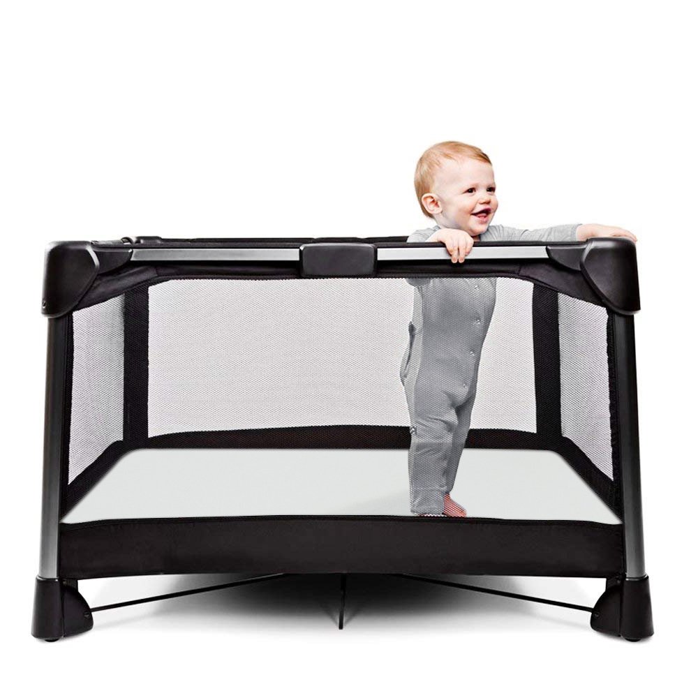 AMROSE 3 Pack Heavenly Soft Mini Crib Sheets, Microfiber Pack N Play