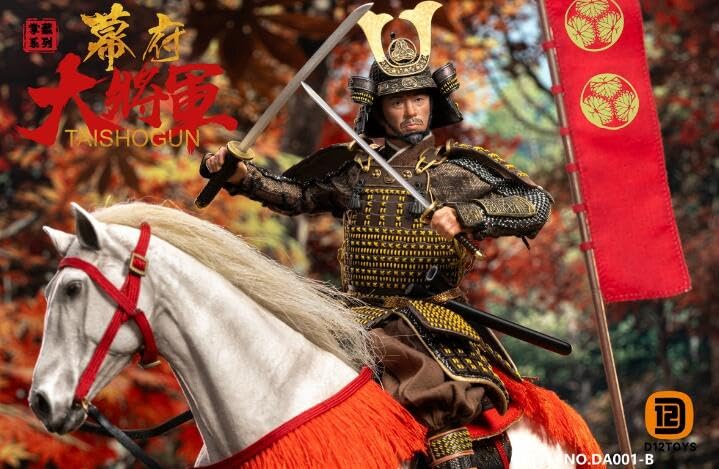 D12toys DA001-B SHOGUN将軍 德川家康 1/12 DXセット
