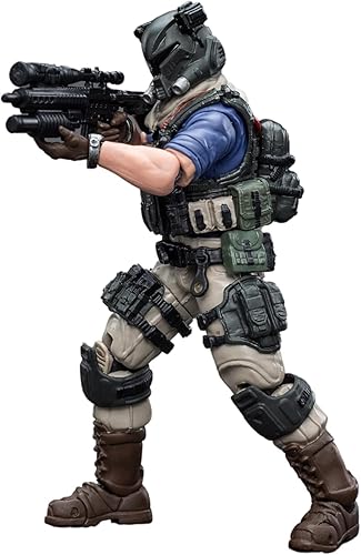 Miniatura 2 de JOYTOY 1/18 Figuras de acción anuales del paquete de promoción del constructor del ejército figura 11 modelos de colección de anime