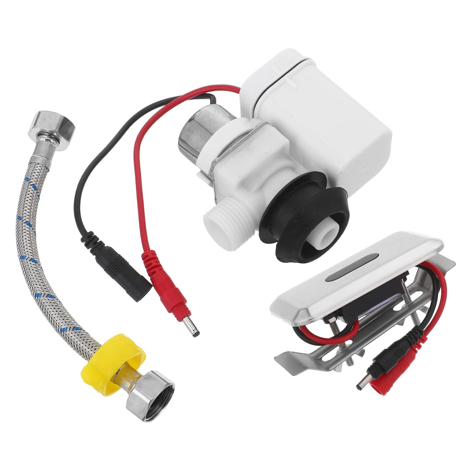Vanne de Chasse D'eau Automatique pour Urinoir Capteur Intelligent, Système de Chasse en Abs, Kit 1 Set pour Centres Commerciaux et Écoles