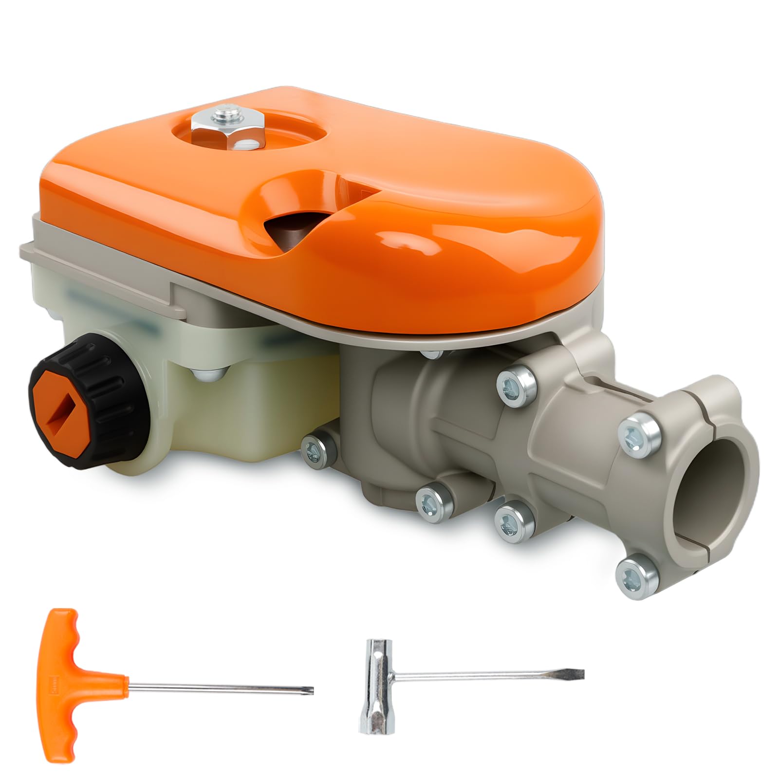 HQPASFY Sierra de poste de engranaje compatible con Stihl HT73 75 100 130 131 250, KM90 110 130, FS85, WT Spur Sprocket 3/8-6T cortador de árbol de sierra de poste de repuesto para 4182 200 0070, 4138