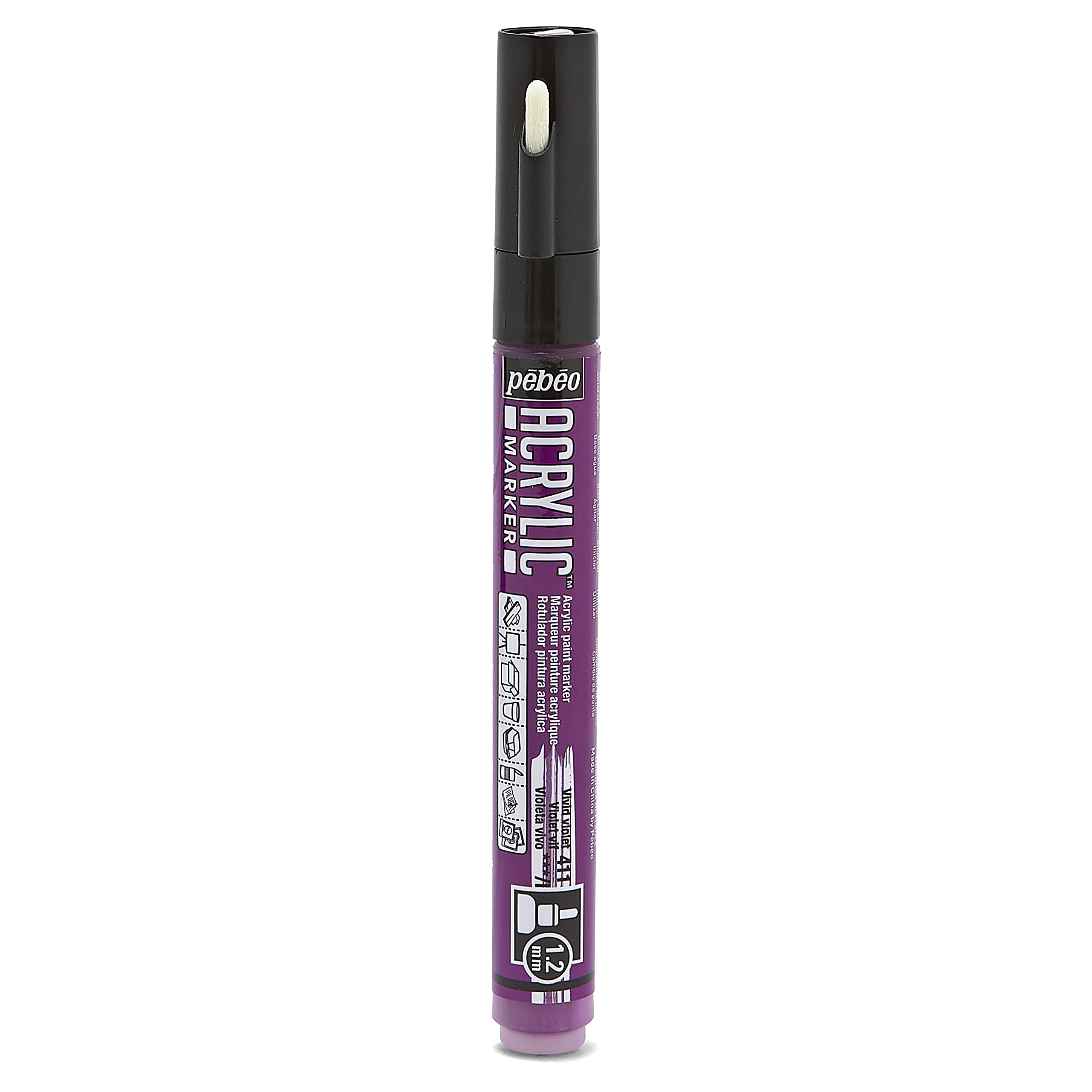 PEBEO Deco Marker, Vivid Violet, 1.2 mm