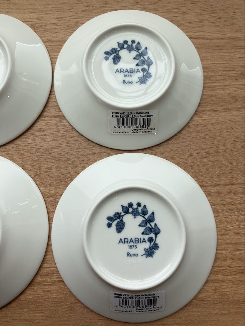 Amazon.co.jp: アラビア ルノ フロストベリー プレート11.5cm : ホーム