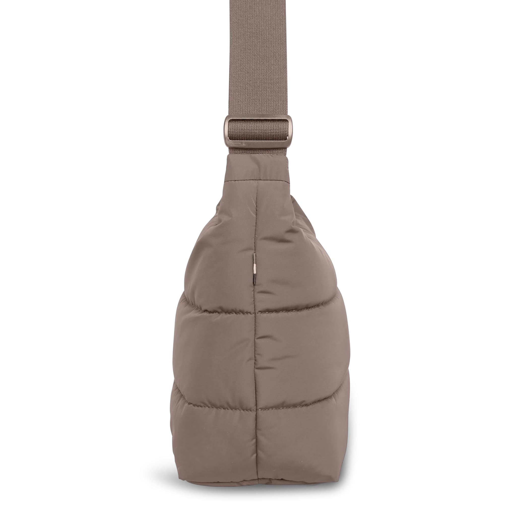 GOT BAG Schultertasche Puffer Square Bag | Umhängetasche mit 13" Laptopfach | Puffy Crossbody Bag mit verstellbarem Gurt