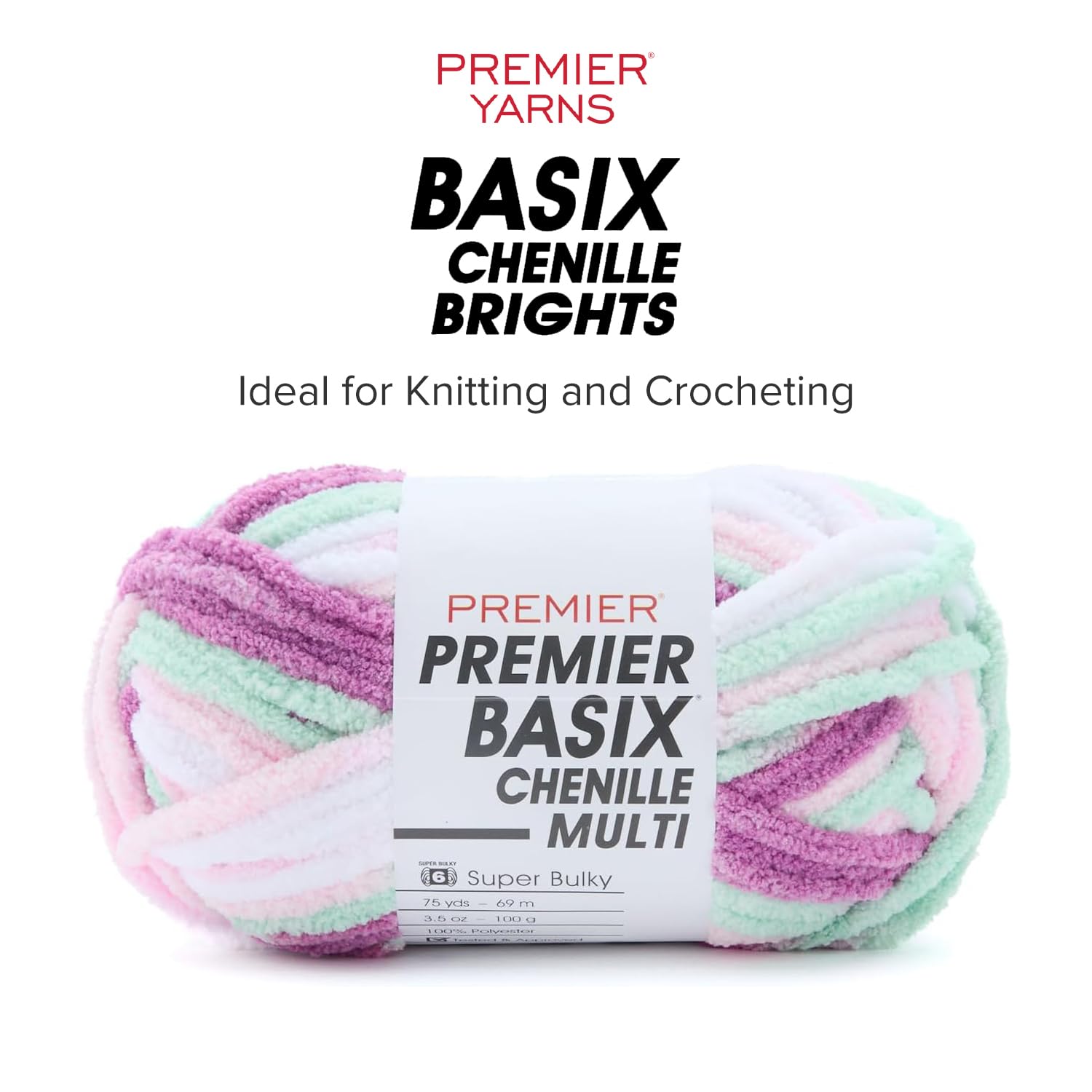 Basix 2175-08 - Pallone da spiaggia in ciniglia Brights