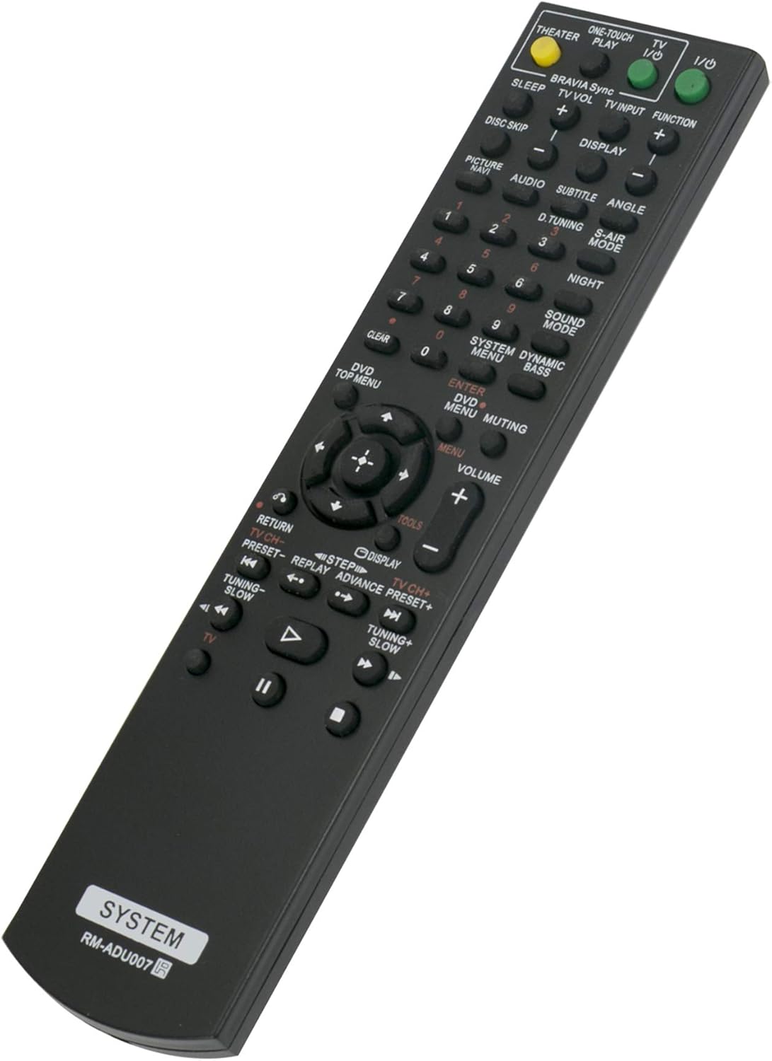 Discount 70% New RM-ADU007 Relaced Remote fit for Sony DAV-HDX274 DAV-HDX275 DAV-HDZ273 HCDHDX277 HCD-HDX287WC DAV-HDX475 HCD-HDX275 HCD-HDX576 HCD-HDX475 HCD-HDX576WF 1-480-570-21