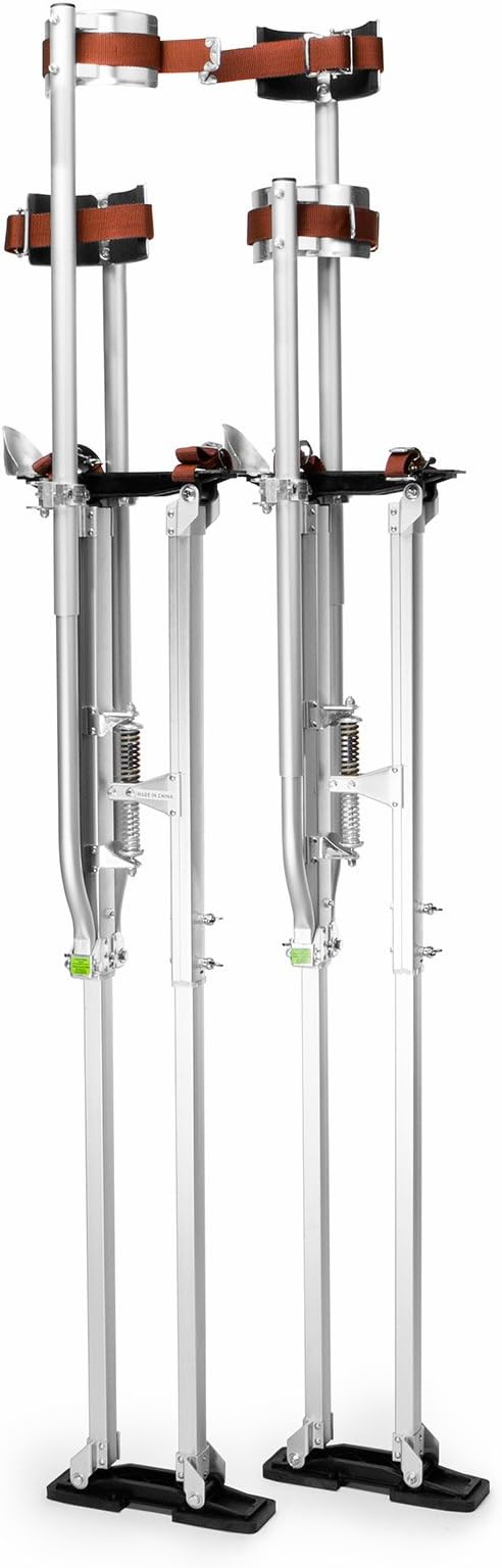 GypTool Pro 48" - 64" Drywall Stilts - Silver