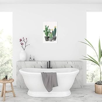 ミニマリスト 咲き乱れるポスター アリゾナサボテン フェニックス アリゾナ プリント、太陽の谷 フェニックス AZ