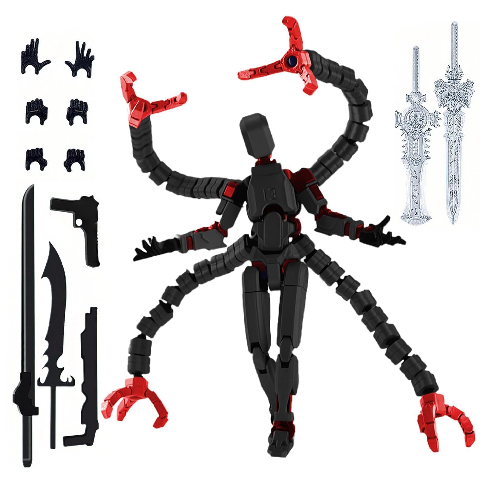 T13 Action Figure Set Already Assembled for Adult, 3D Printed