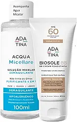 Protetor Solar Com Cor Peles Oleosas Biosole BB FPS 60 Toque Seco Alta Coberura de imperfeições Ada Tina (Bianco 15)