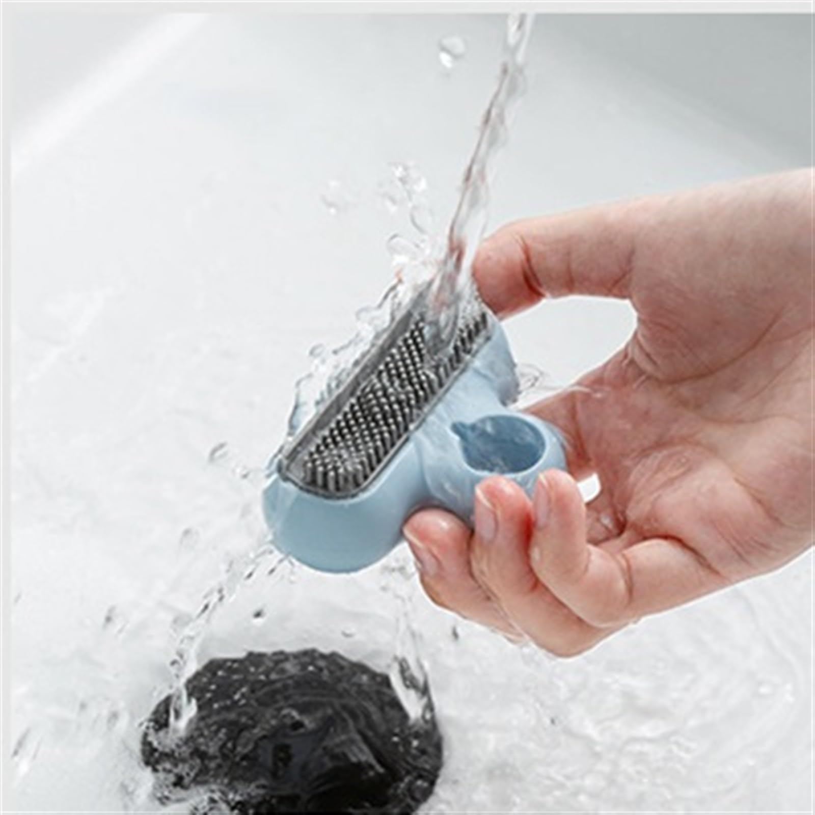 Rasquetas para Ducha, Escobilla de Ducha for Ventana Espejo Cristal, Color Azul, Talla única
