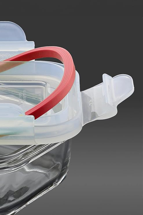 GLASS LOCK 1000ml Rectangular Food Container, 1 EA