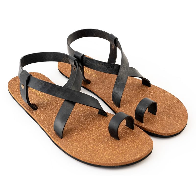 Paaduks Mens Brown SKO Cork Sandals - 10 UK (B09WMZJS88) Amazon Price History, Amazon Price Tracker