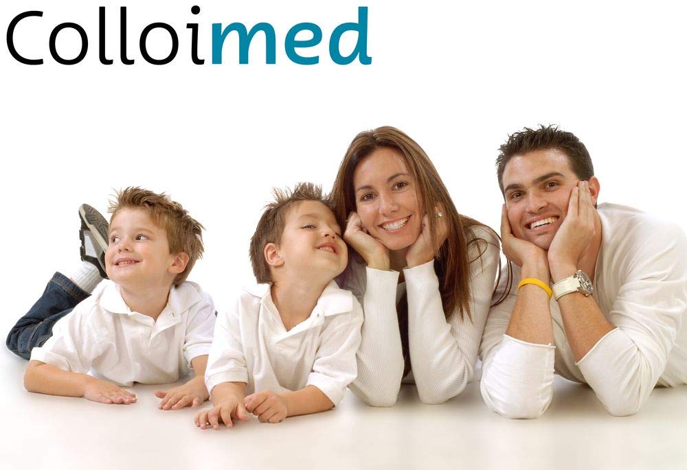 Elettrodi dorati 1 coppia per polveri Medionic Ionic con spina adattatore argento 3 mm (Au Gold)
