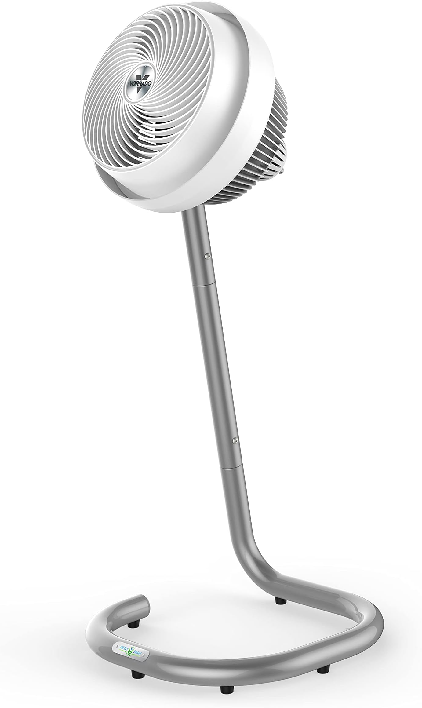 Vornado 693DC Energy Smart Mid-Size Air Circulator Fan with Variable Speed Control and Adjustable Height, White