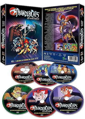 Thundercats: Los Felinos Cósmicos Temporada 1 (6DVDs) 1985 Thundercats