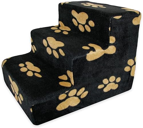 Miniatura 17 de Best Pet Supplies - Escalera de espuma plegable y portátil para mascotas, equilibrada y segura, base antideslizante, para sillón, sofá y cama alta,