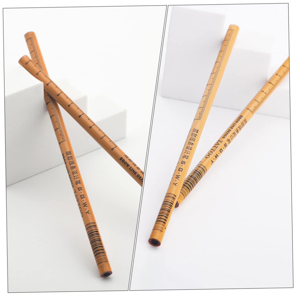 DOITOOL 6pezzi Penna Sopracciglia Naturale Con Design Semplice Per Ogni Occasione Strumento Di Bellezza Per Donne