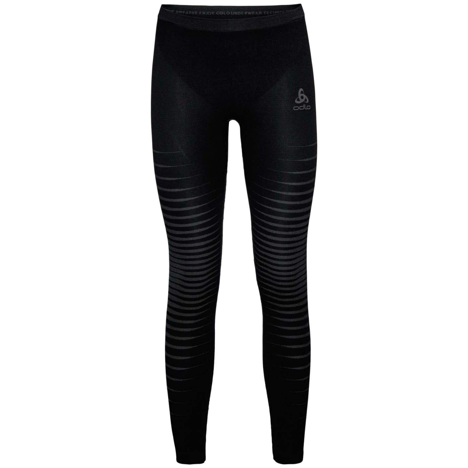 Odlo Women's Performance Light Base Layer Pants Black Size 8