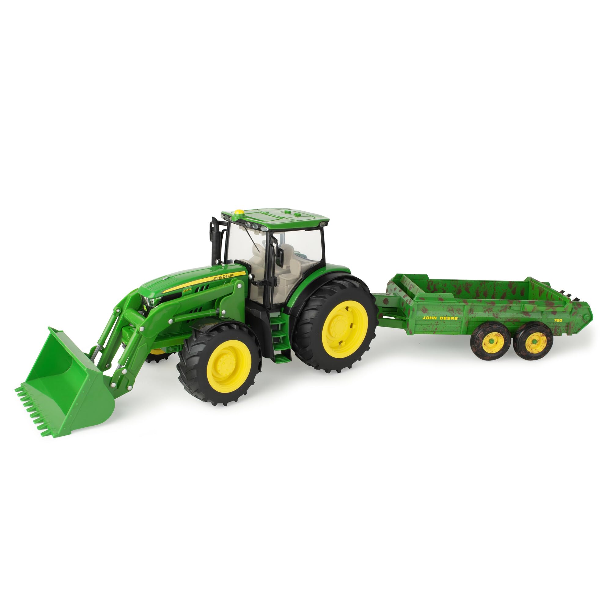 Amazon.com: John Deere 1/16 Big Farm 6210R Tractor with Loader