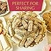 Brown & Haley Almond ROCA Stand-up Pouch, Individually Wrapped Chocolate Candy, Classic Buttercrunch Toffee with Almonds, 4.5 Ounces (Pack of 1)