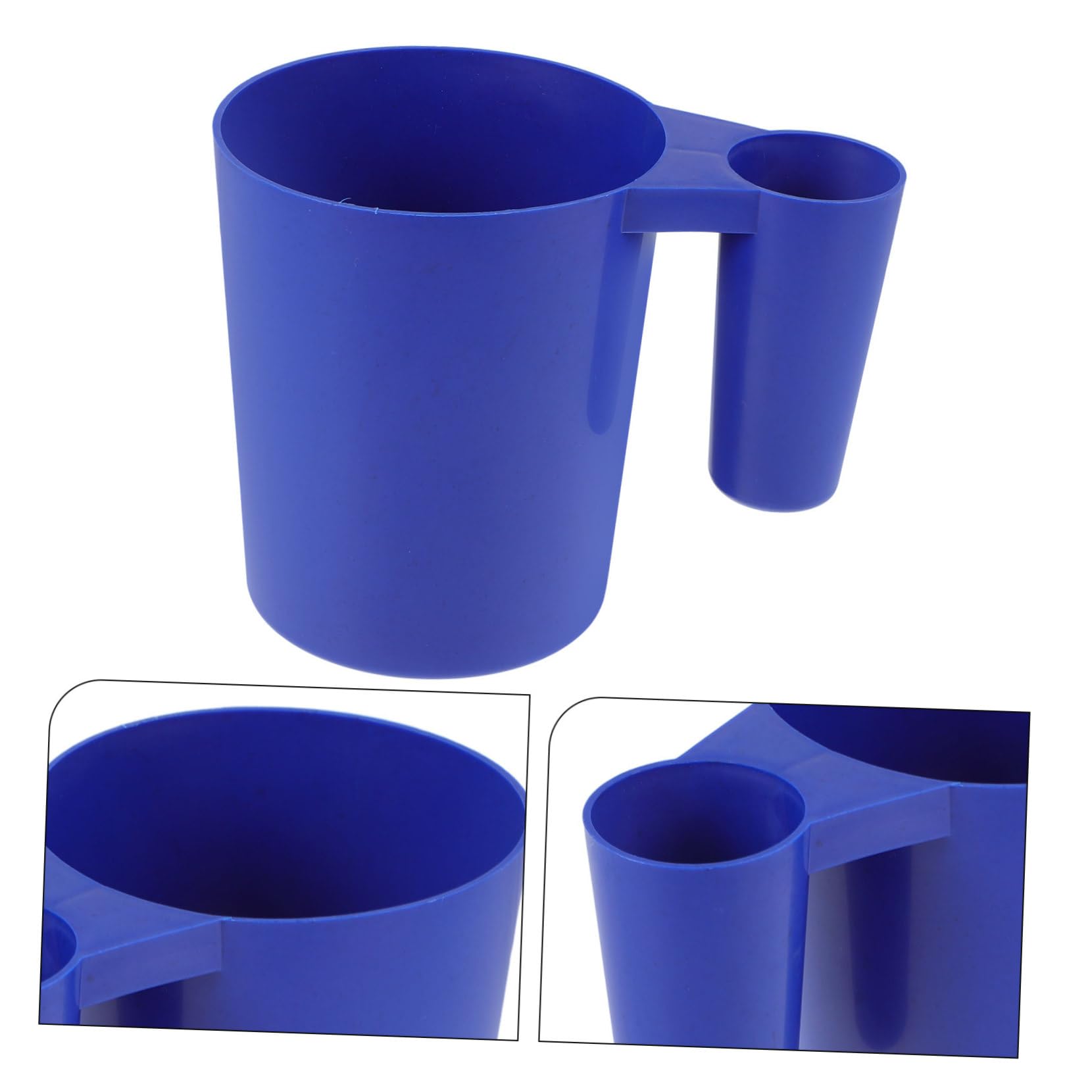 TOYANDONA 3 Piezas Herramienta de Limpieza de Piscinas Limpiador pequeño Cuchara Piscinas Mantenimiento cucharón Pala de plástico para Piscina Cuchara de plástico el plastico Blue