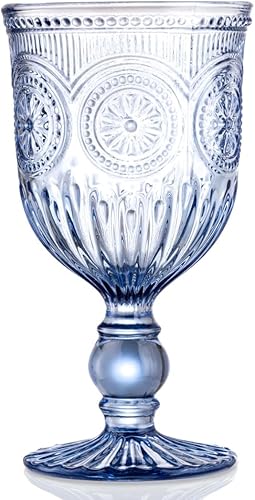 Copa de vino azul para reemplazopiezas de repuesto de Yungala Blue Glassware  Este listado es solo para 1 vaso