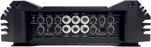 Miniatura 4 de Orion cuatro filtros de paso canal coche amplificador de audio con integrado de alto y bajo Bass Boost Tri-Mode capaz, talla única , Negro