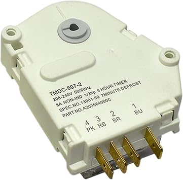 Refrigerator Defrost Timer Replacement TMDC807-2 Fit for LG Refrigerator Defrost Control Timer Parts