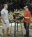 Cuisinart Grillster Portable Gas Grill, Stainless Steel Compact BBQ Grill with Locking Lid for Easy Transport, 8000 BTU Propane Grill with Dishwasher Safe Cooking Grate, Small Grill for Camping & BBQs